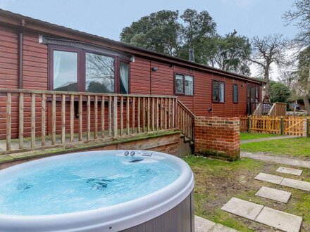 Log Cabin in Dunwich, Suffolk