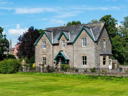 House in Brecon Town, Mid Wales