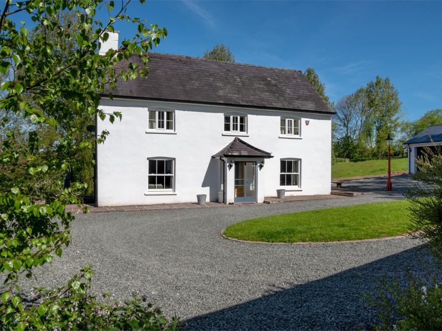 House in Brecon Town, Mid Wales