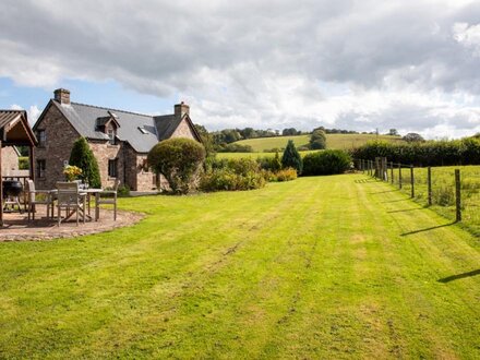 House in Brecon Town, Mid Wales