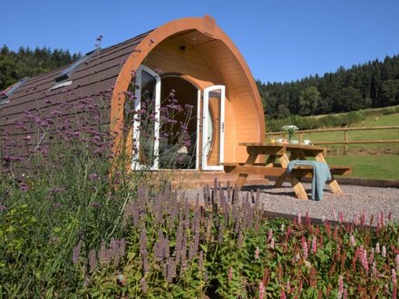 Log Cabin in Monmouth, South Wales