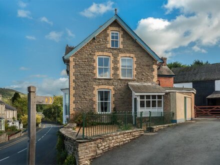 House in Hay-on-Wye Town, Mid Wales