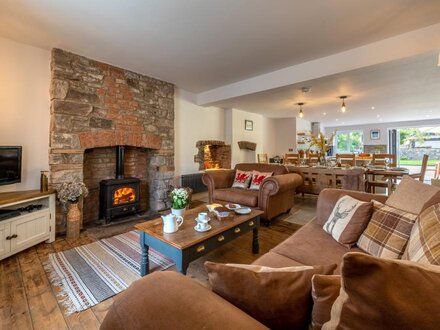 House in Crickhowell, Mid Wales