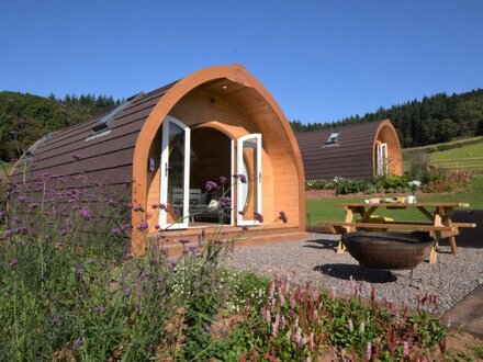 Log Cabin in Monmouth, South Wales