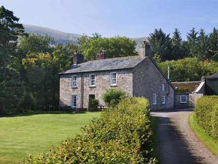 House in Libanus, Mid Wales