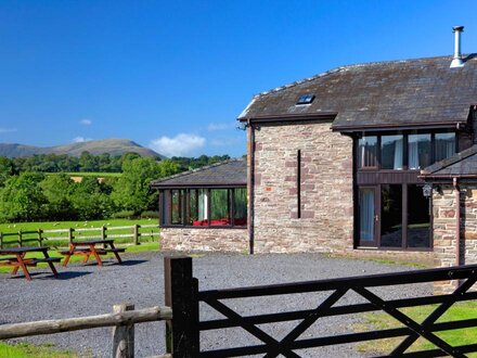 House in Brecon Town, Mid Wales