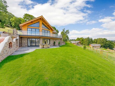 Log Cabin in Montgomery, Mid Wales