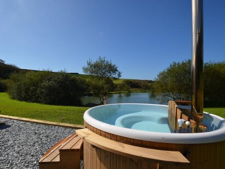 Log Cabin in Boscastle, North Cornwall