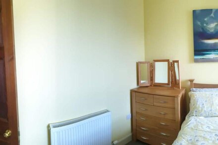 City Centre.   2 double bedrooms.   Free parking.