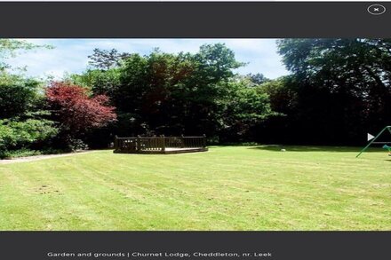 Churnet lodge in the Churnet valley Cheddleton, near leek and Alton towers