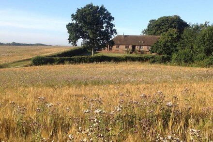 A spacious peaceful single-storey house within a private rural Wealden estate