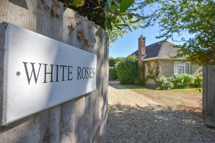 White Roses a dog friendly retreat for two