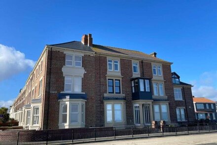 The Beachfront Apartment, Tynemouth.  Breathtaking Sea Views