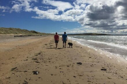 Beach house in Lower Largo with direct access to the sea and beautiful views