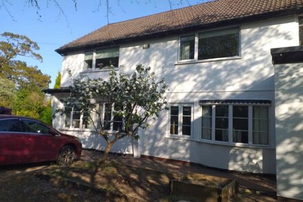 Luxury, ground floor, garden apartment in a leafy Stockport suburb