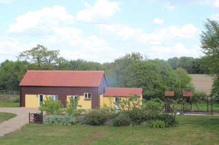 Peace and quiet in the heart of the Suffolk countryside.