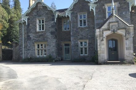 Period character house with stunning views of Lake Windermere