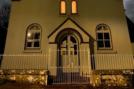 Formerly, Zoar Congregational Chapel offering a unique property to stay in Pembs