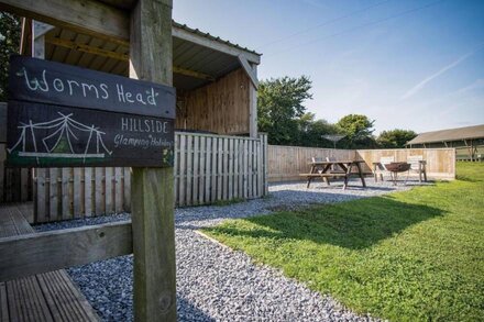 Worms Head - Safari Glamping Tent - Llangennith