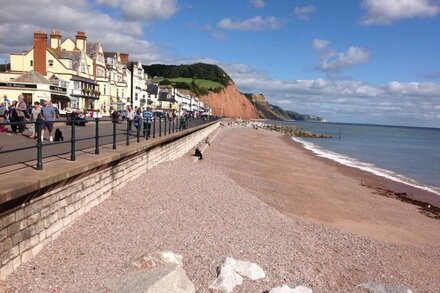 Comfortable Sidmouth apartment, a minute's easy walk to the seafront