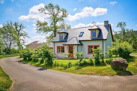 Country farm house and games barn