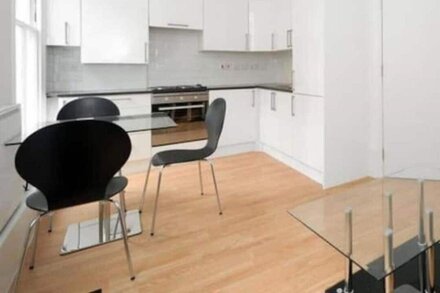 Apartment with large patio in central Marylebone