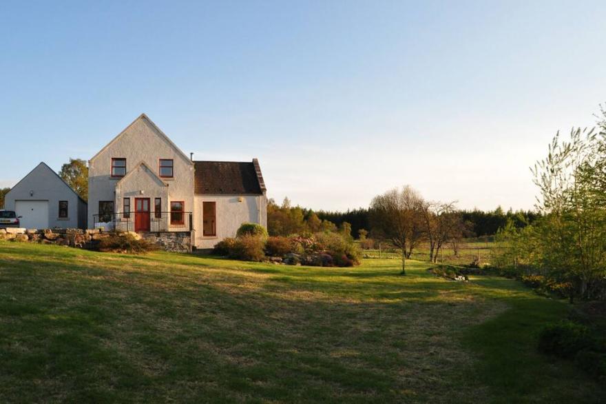 Family home in the heart of the Cairngorms (nr to Aviemore)