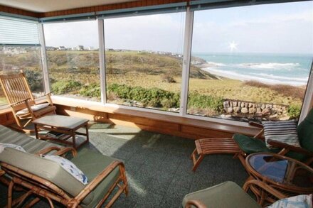 Sennen Cottage, a spacious older style bungalow with panoramic views over Sennen Cove