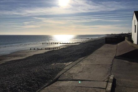 Luxury Beach House with great sea views and private beach access