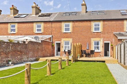 Coastguard Cottage with panoramic sea views.