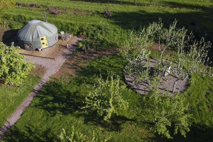 YURTS - bespoke, hand-crafted Yurts with private outdoor shower & eco-toilet