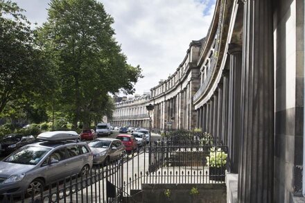 St Bernard's Crescent, beautiful bright and well proportioned 3 bed flat