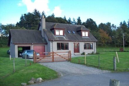 Rural north east Scotland holiday home at Lumsden Aberdeenshire