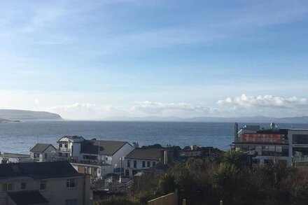 Portrush harbour view