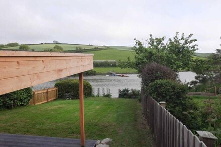 Croak Cottage, backing on to Frogmore Creek, part of the Salcombe Estuary