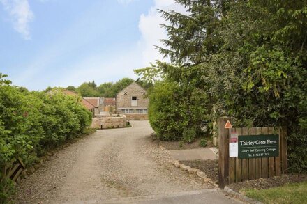 Luxury upside down , terraced barn conversion in a wonderful setting