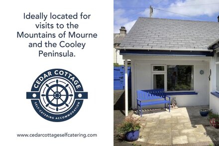 CEDAR COTTAGE Luxurious & secluded 4* self catering accommodation Warrenpoint .