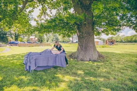 TAITTINGER Luxury Heated Yurt