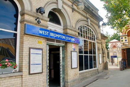 Central location, good transport 5 min West Brompton tube, bistros, pubs & shops