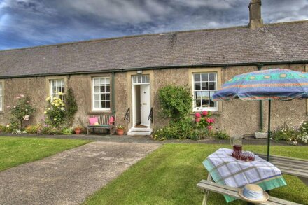 Stunning views over open farmland with sheep outside your window