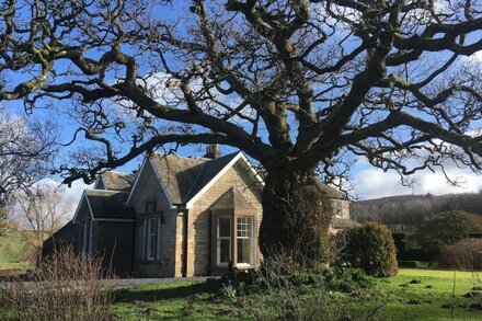 18 person 9 en-suite bedroom country house in Ayrshire with hot tub & sauna