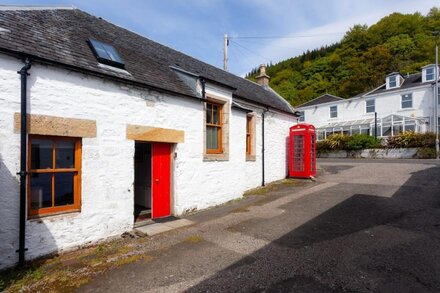 Cottage On Pier, Holy Loch Shore, Sea And Mountain Views