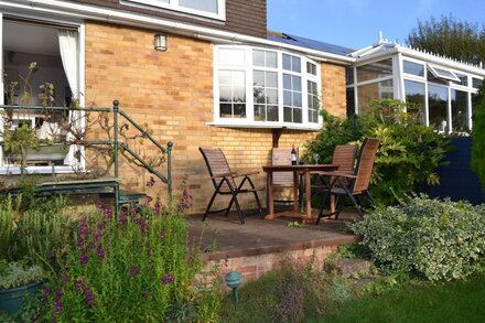 Whitstable house with a view - with parking.