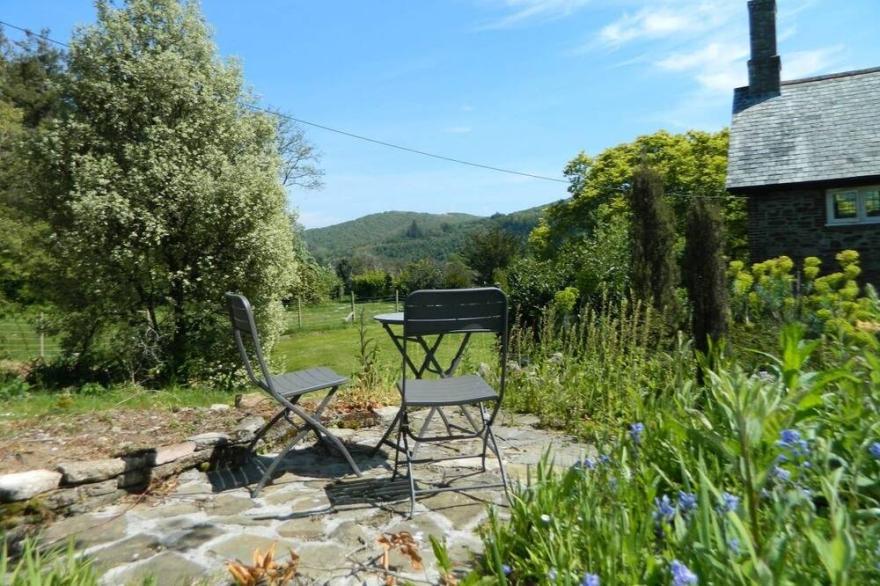 Victorian cottage overlooking the Plym Valley