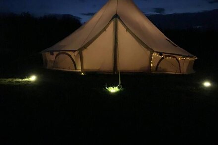 Tregantle Farm Eco glampsite costal boutique retre