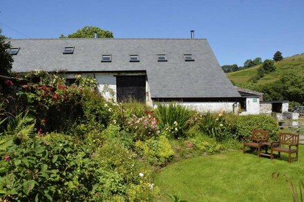 Barn Loft on a Welsh hill farm in the Brecon Beacons