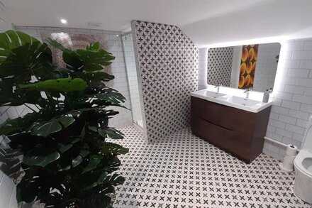 Retro Studio Suite - Ensuite with Shower