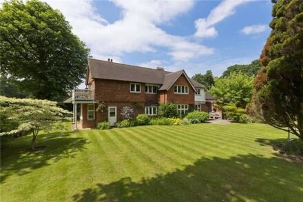 Country House on Surrey Village Cricket Green