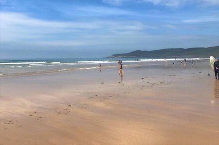 Woolacombe - Beautiful Flat Overlooking Beach