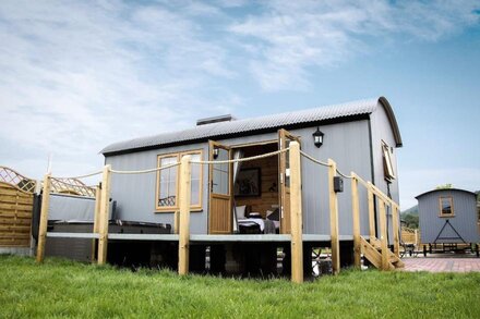 Lily -  a shepherds hut that sleeps 3 guests  in 1 bedroom